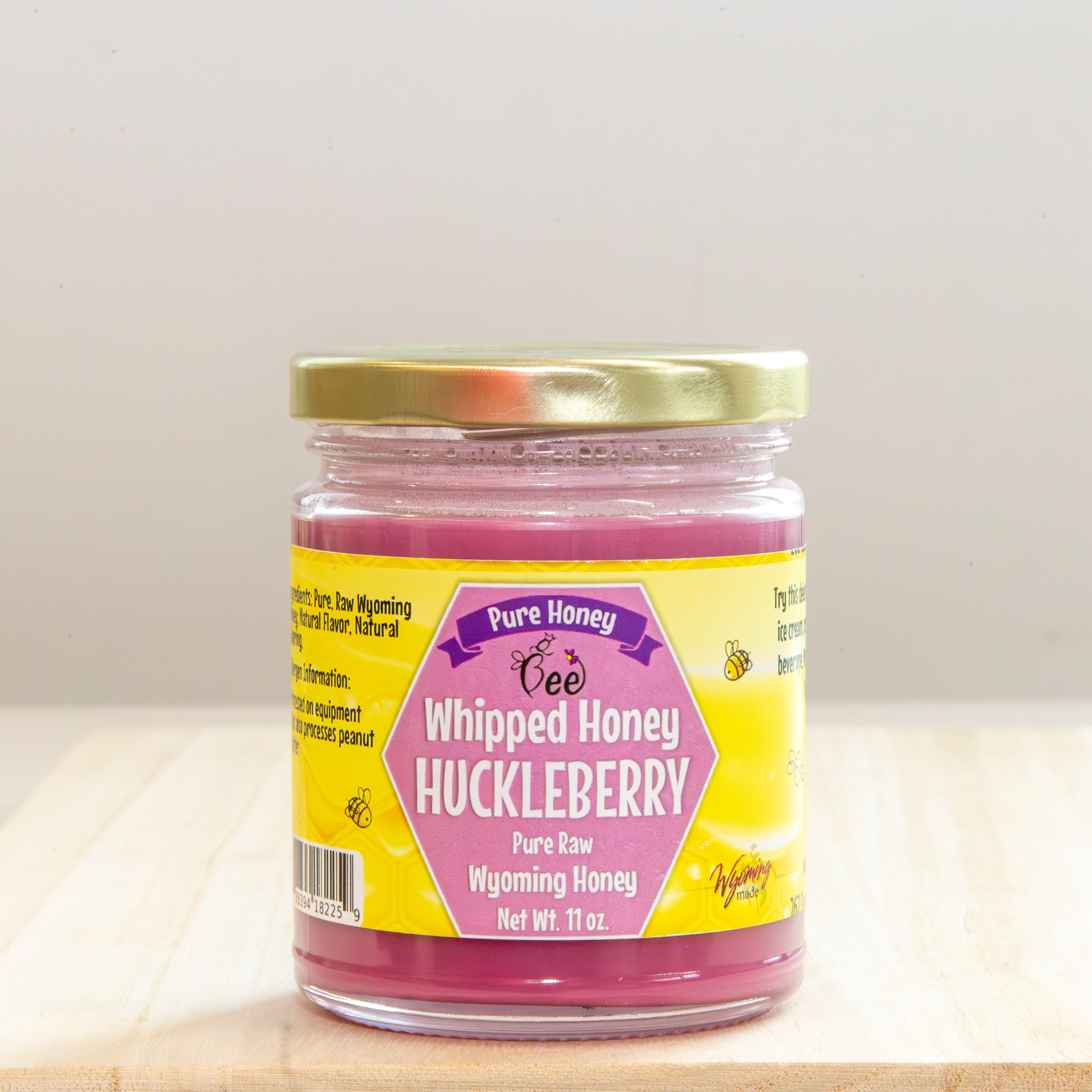 Whipped Huckleberry Honey 11 oz | Queen Bee Gardens