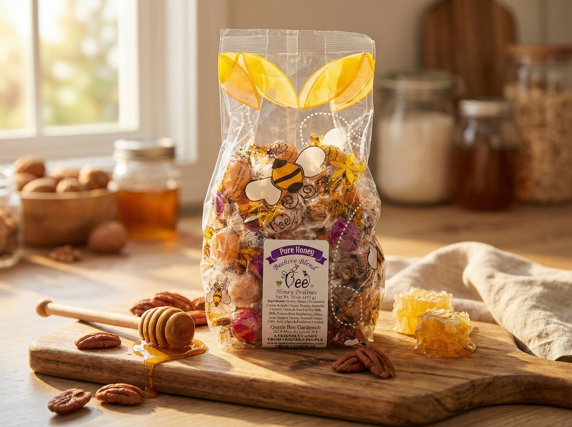 Beehive Blend Honey Caramels 1 lb