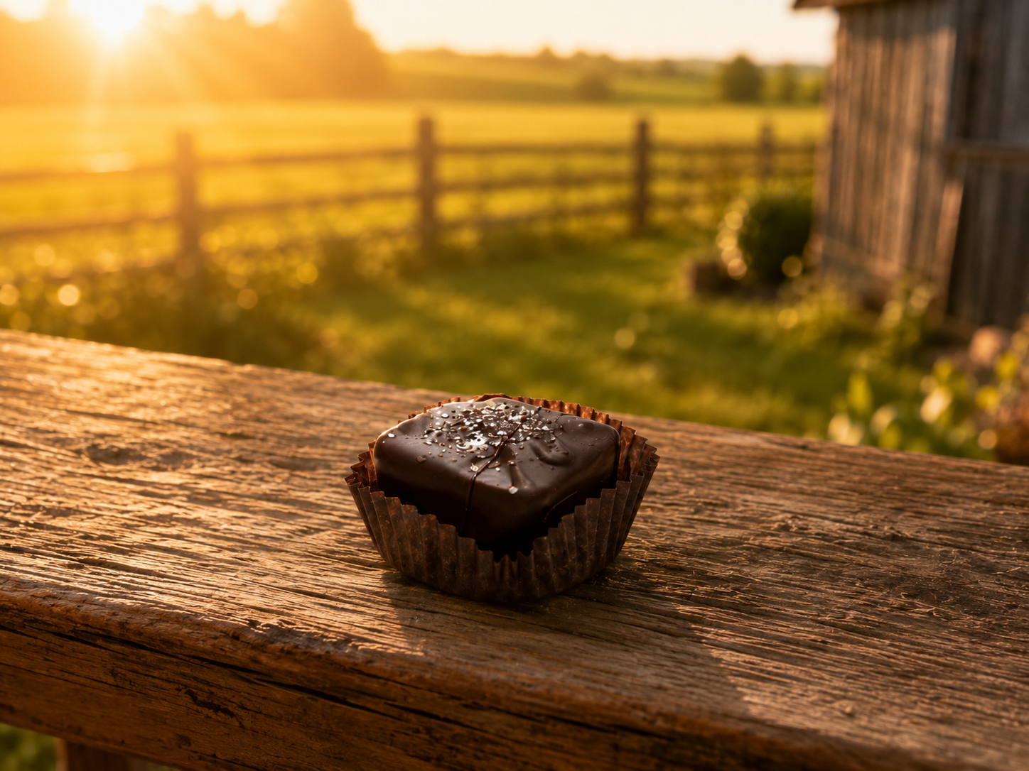 Dark Chocolate Sea Salt Truffle